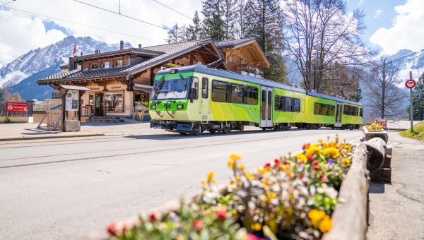 De mars et novembre 2026, le train ne circulera pas entre Bex et Villars 